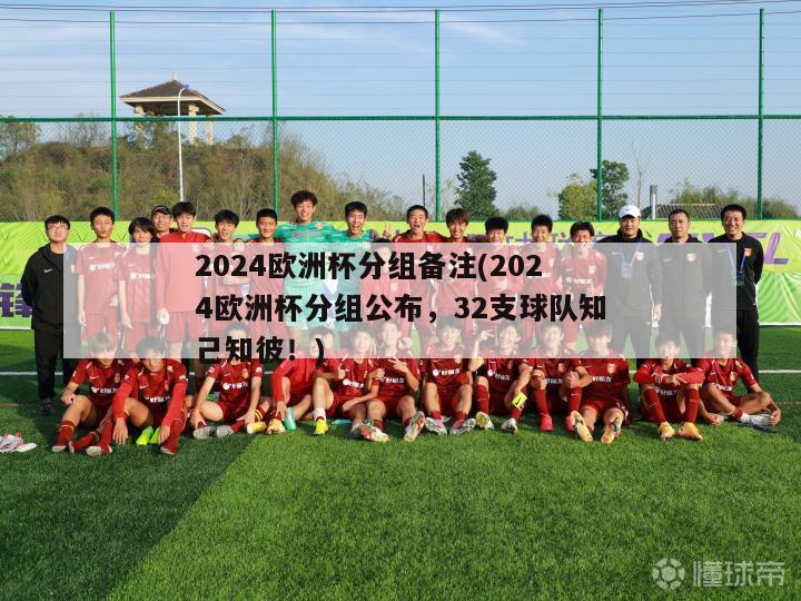 2024欧洲杯分组备注(2024欧洲杯分组公布，32支球队知己知彼！)